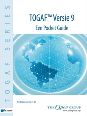 cover image of TOGAF Versie 9-Een Pocket Guide